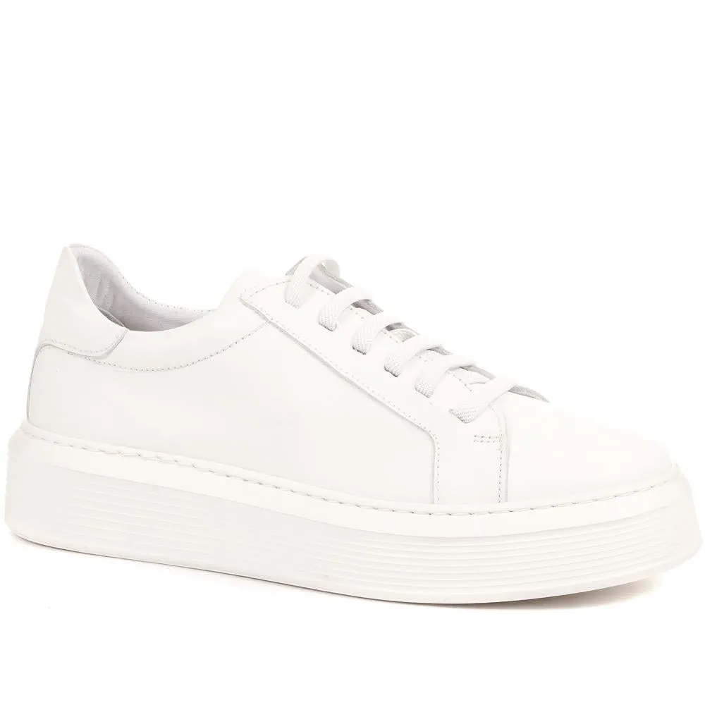 Magnolia Chunky Platform Trainers - MAGNOLIA / 322 298