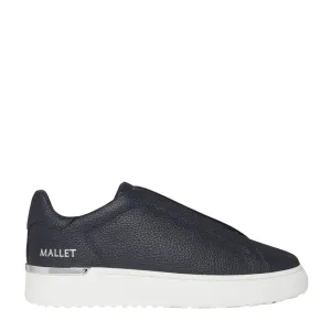 Mallet London GRFTR Elast Tumbled Navy Trainers