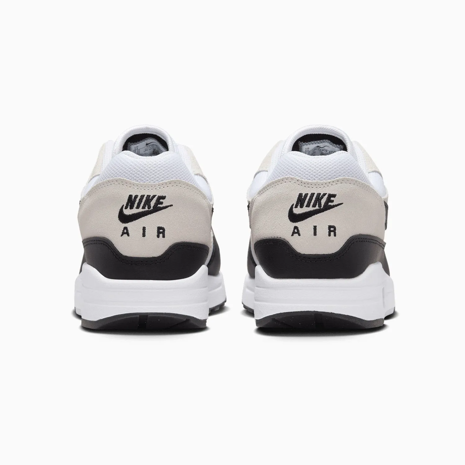 Men's Air Max 1 Ess "White Black"