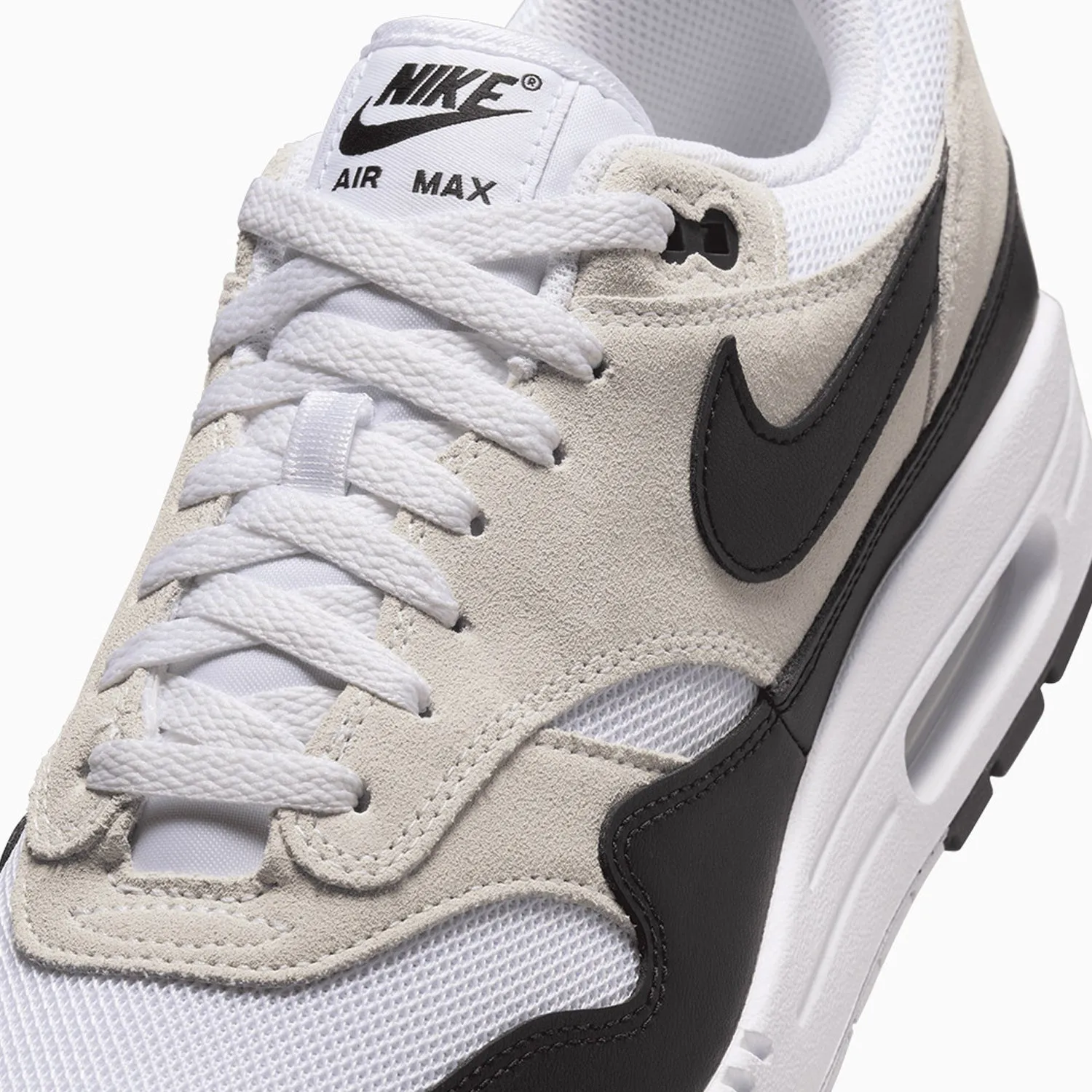 Men's Air Max 1 Ess "White Black"