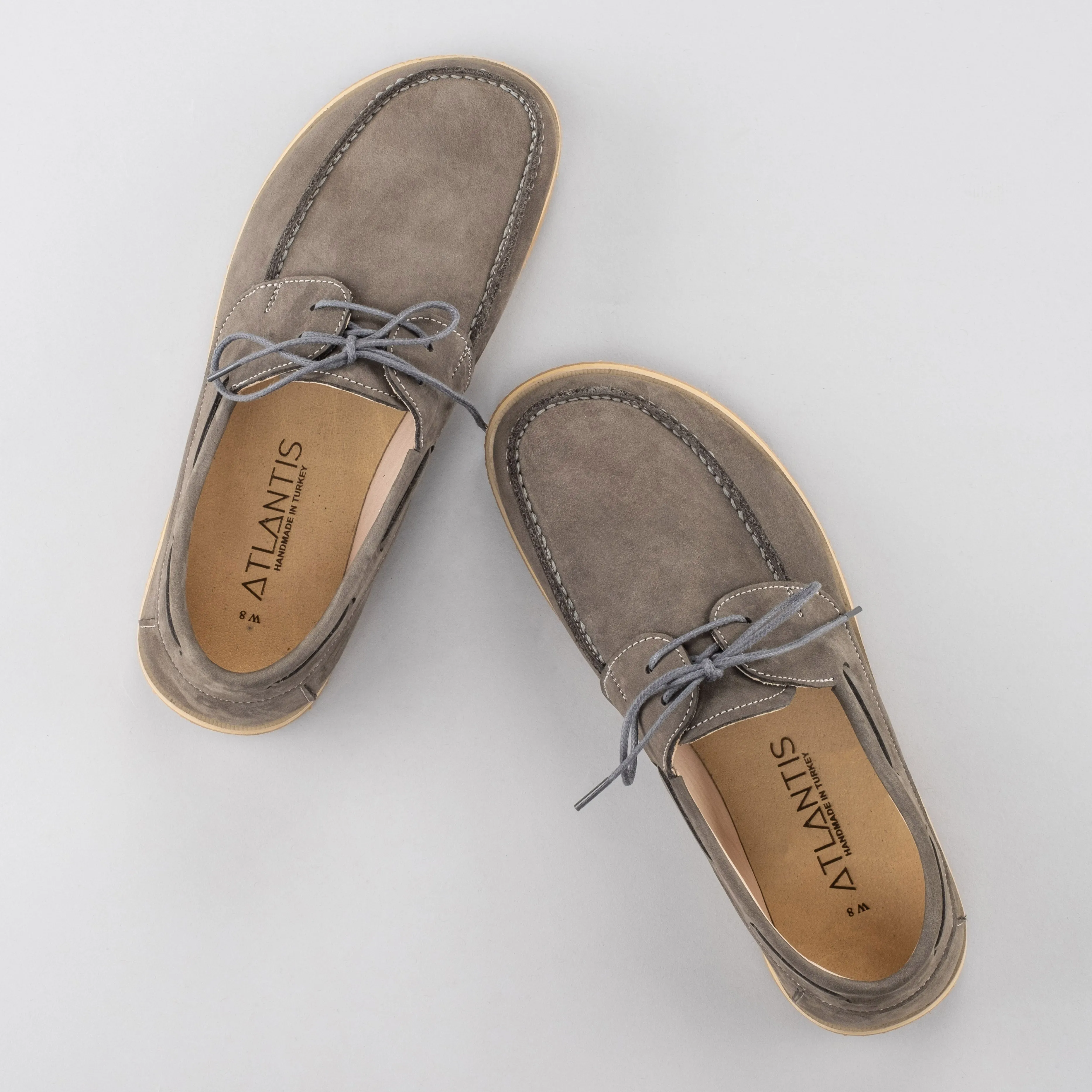 Men's Gray Boat Shoes