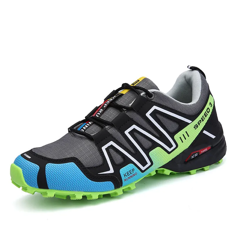 Men’s Outdoor Trail Running Shoes Non-Slip Trail Hiking Shoes -8-3