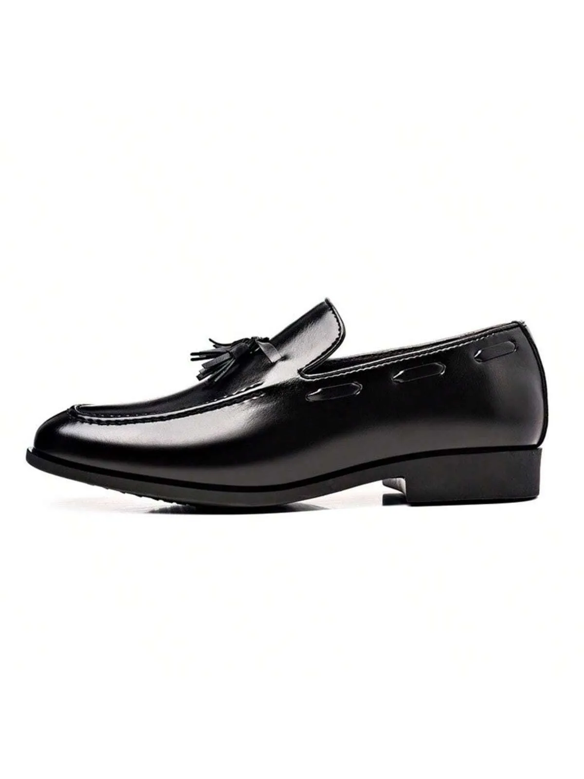 Men's Pu Leather Autumn Loafers, British Style, Slip-on