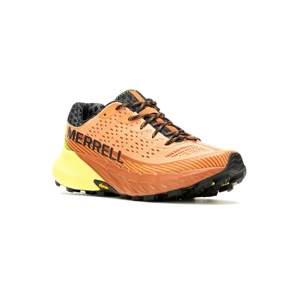 Merrell Agility Peak 5 Orange Yellow SS24 Running Shoes