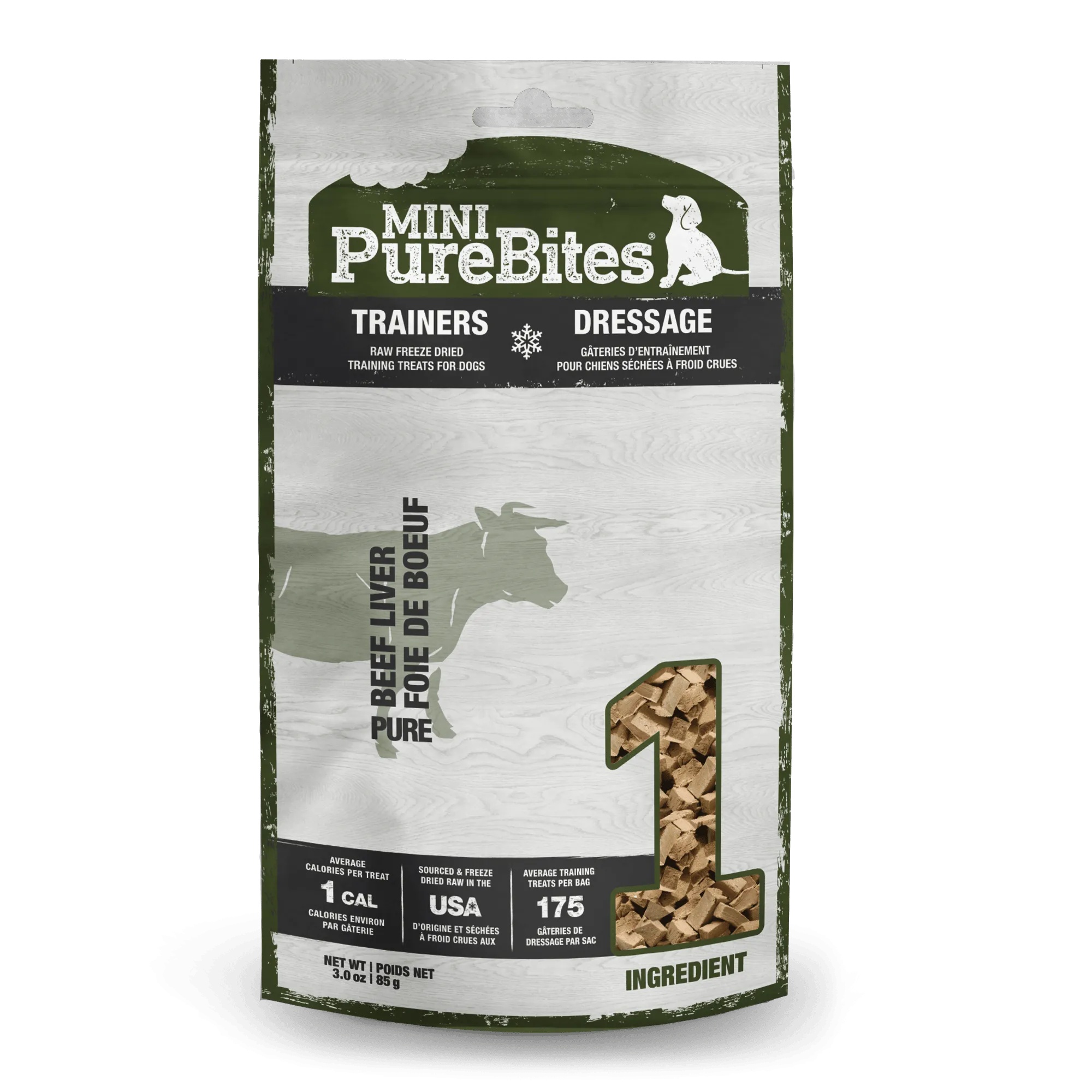 Mini-PureBites Trainers Beef Liver for Dogs