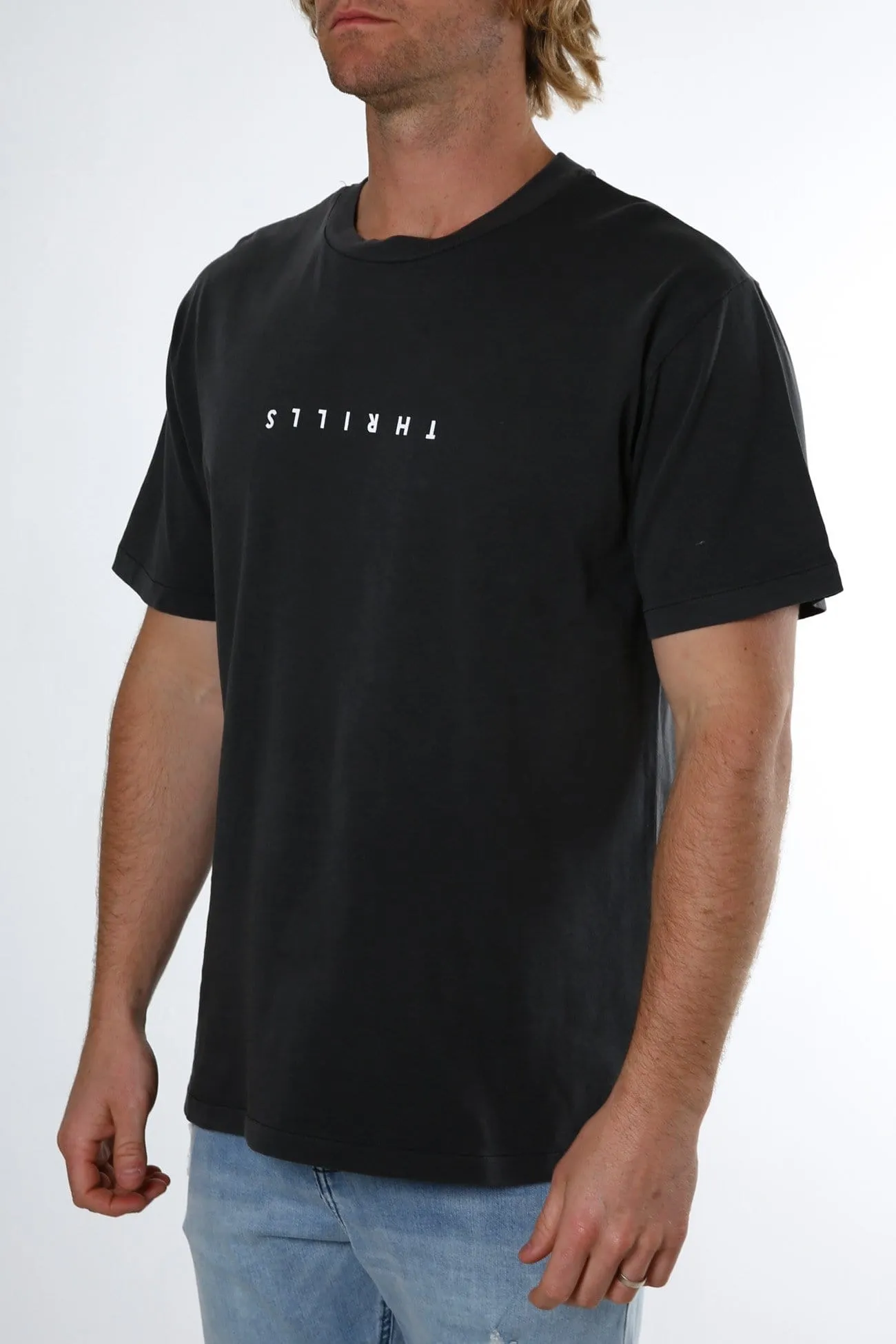 Minimal Thrills Merch Fit Tee Merch Black