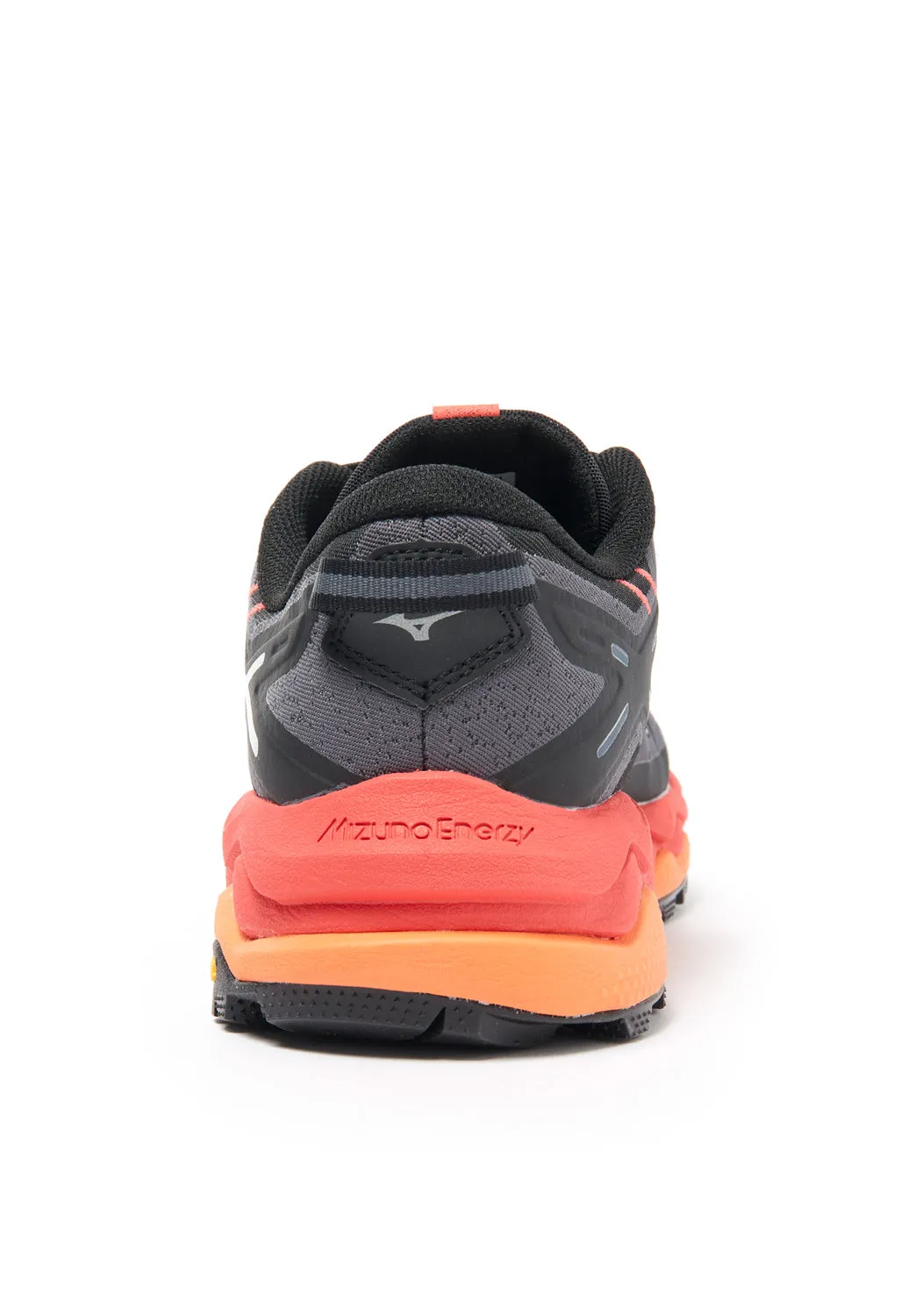 Mizuno Men's Wave Mujin 10 Trainers - Black / Cayenne / Nasturtium