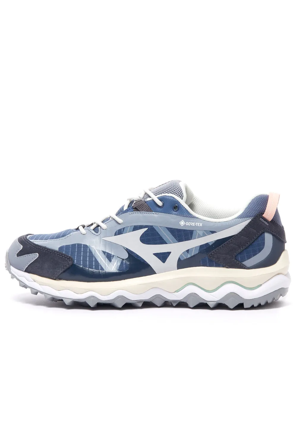 Mizuno Men's Wave Mujin TL GORE-TEX - Vintage Indigo/Vaporous Grey/Spray