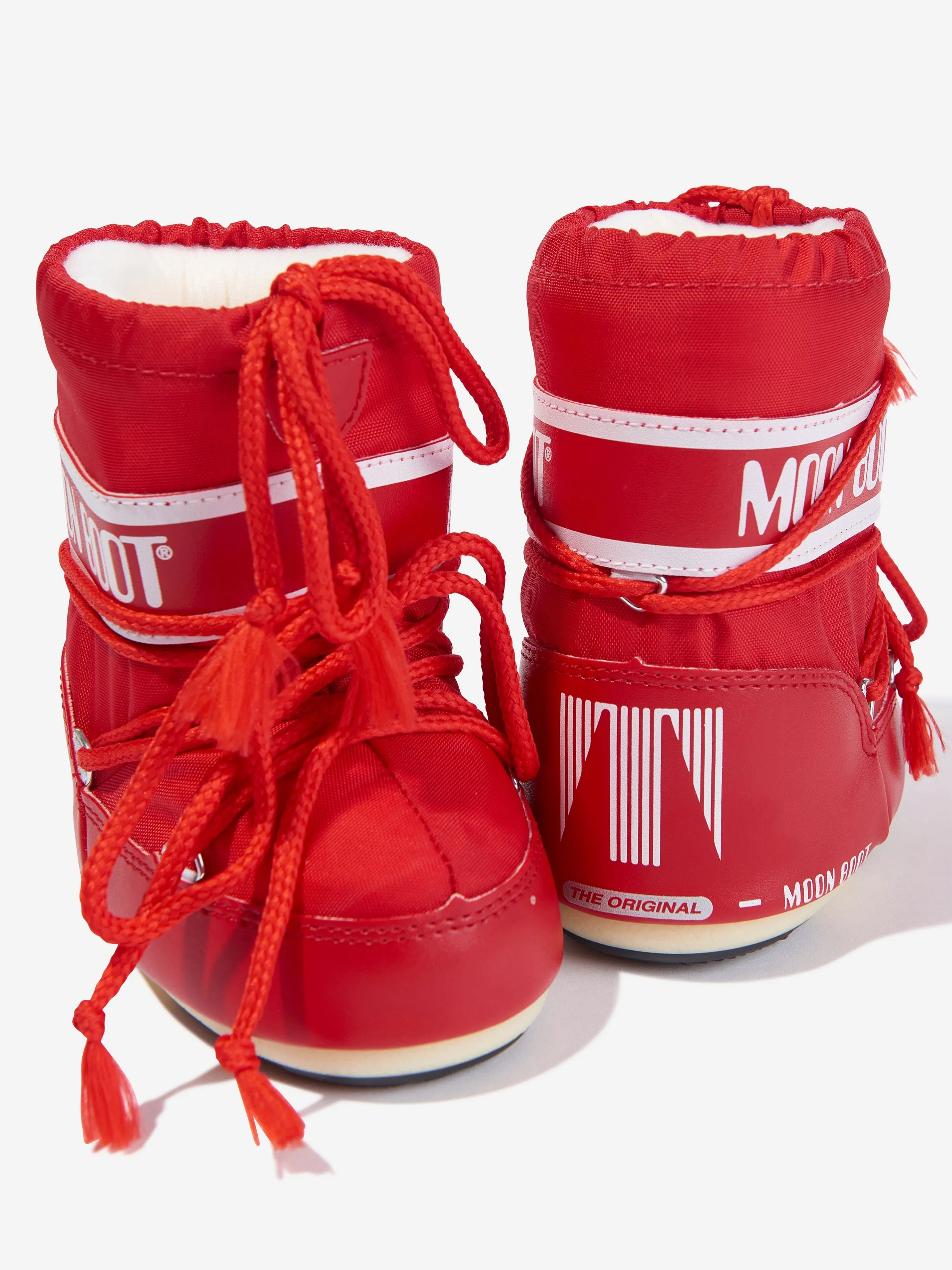 Moon Boot Baby Girls Icon Mini Boots in Red