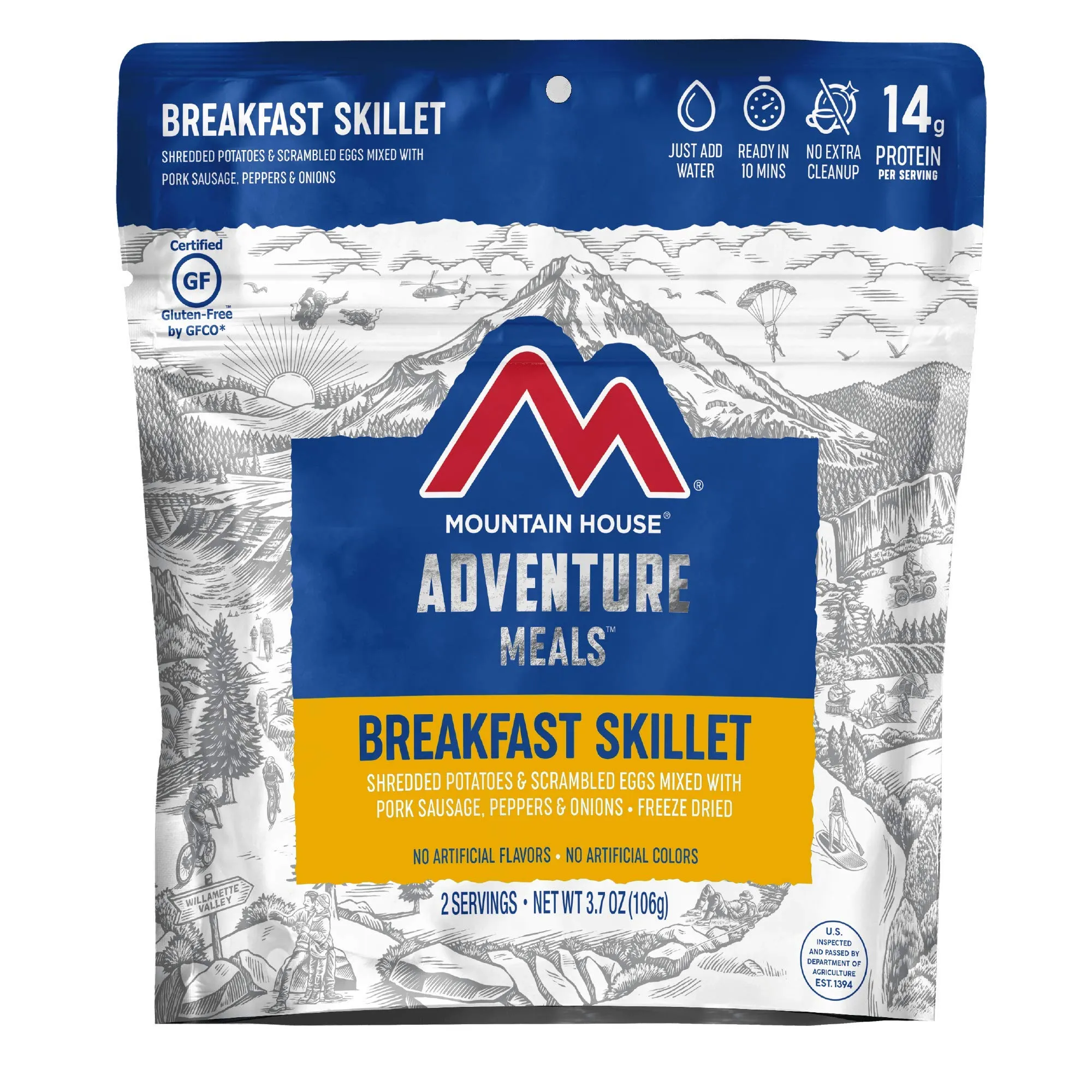 Mountain House - Breakfast Skillet Pouch - 6 Pack