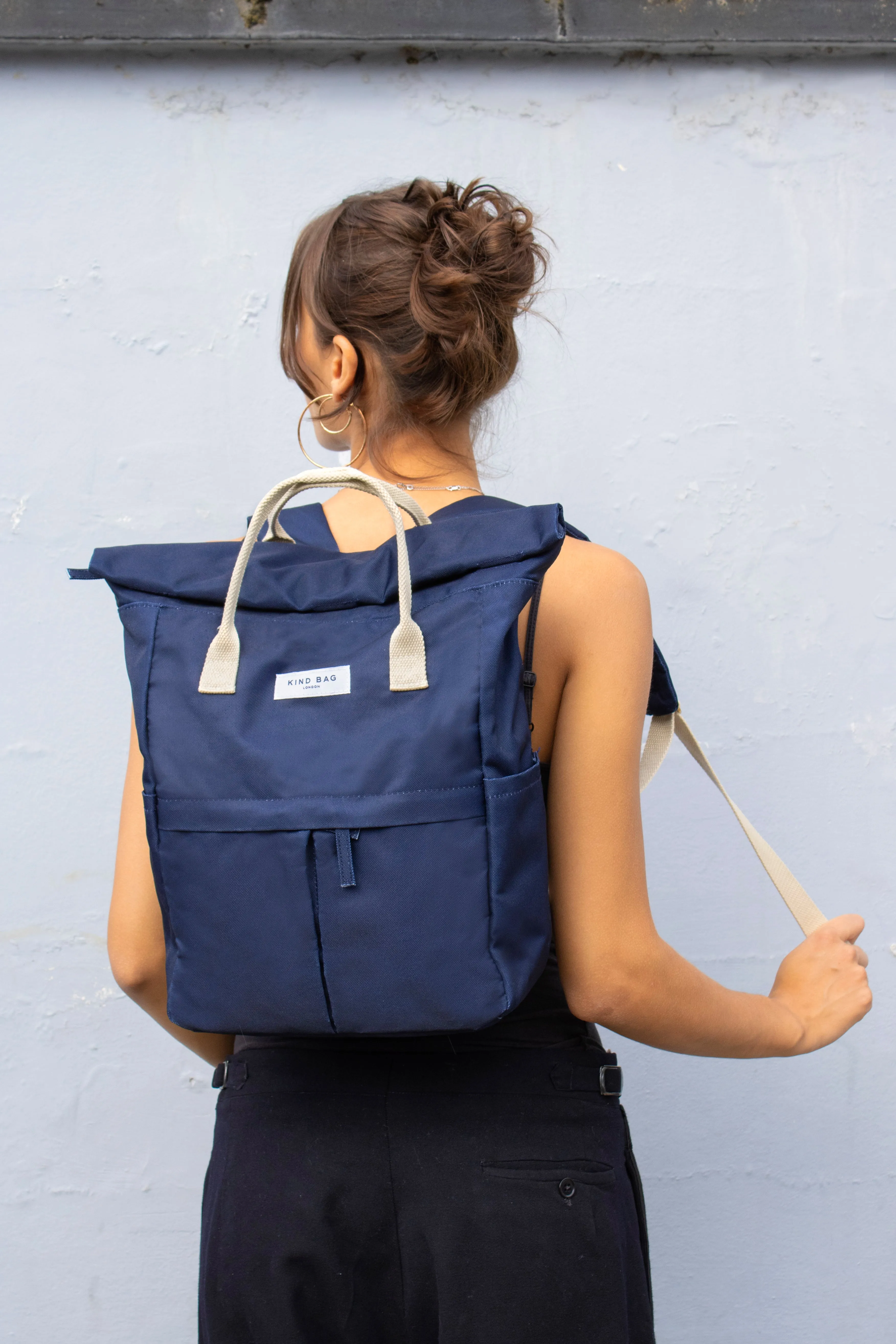 Navy | “Hackney” 2.0 Backpack | Medium