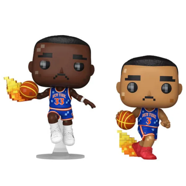 NBA Basketball: Jam - Patrick Ewing & John Starks 8-Bit Pop! Vinyl 2-Pack