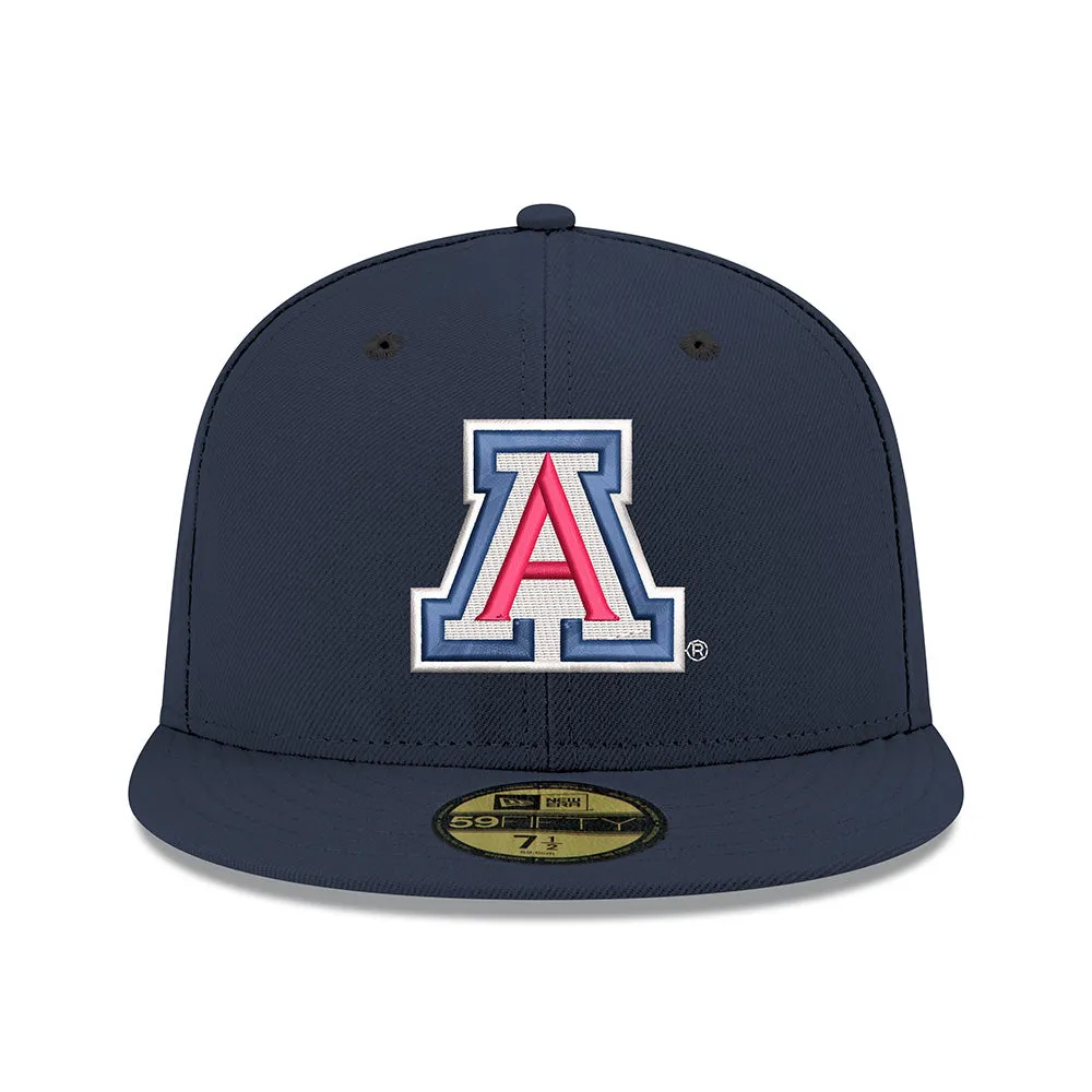 NCAA Arizona Wildcats New Era Primary Logo 59FIFTY Fitted Hat