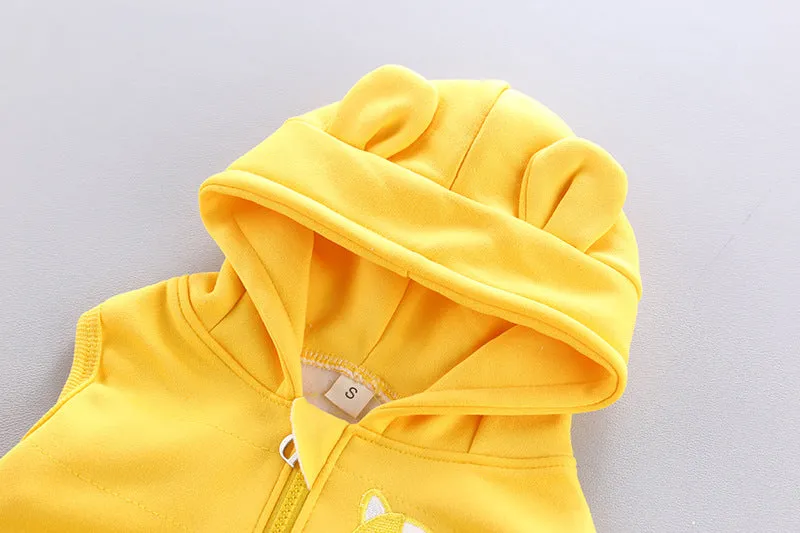 New 2023-Fashion Baby Unisex Fall/Winter Warm  Sport Outfit