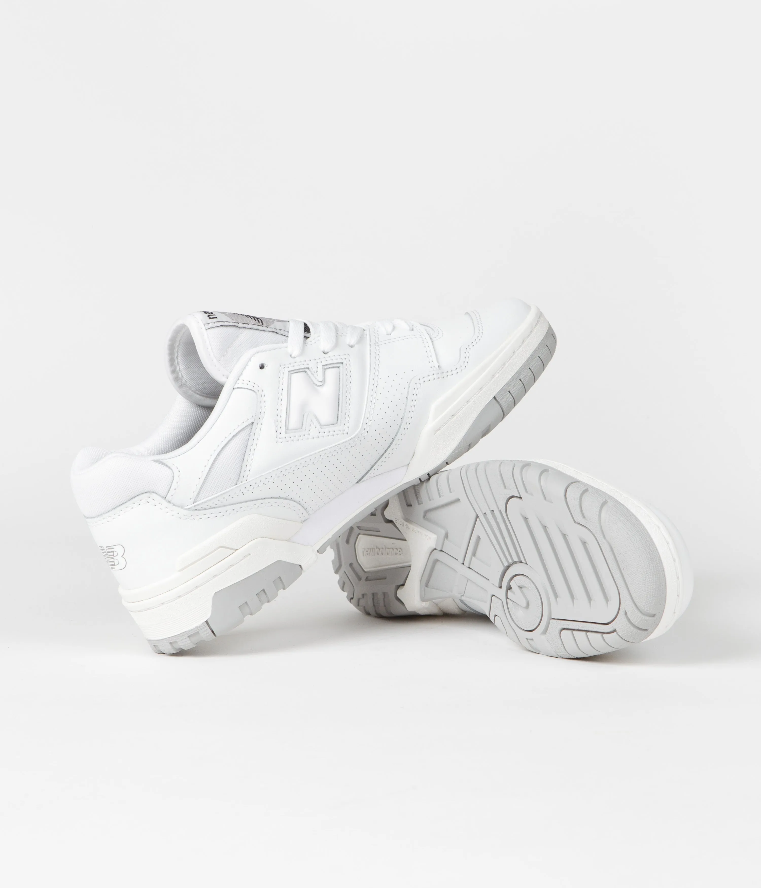 New Balance 550 Shoes - White / White