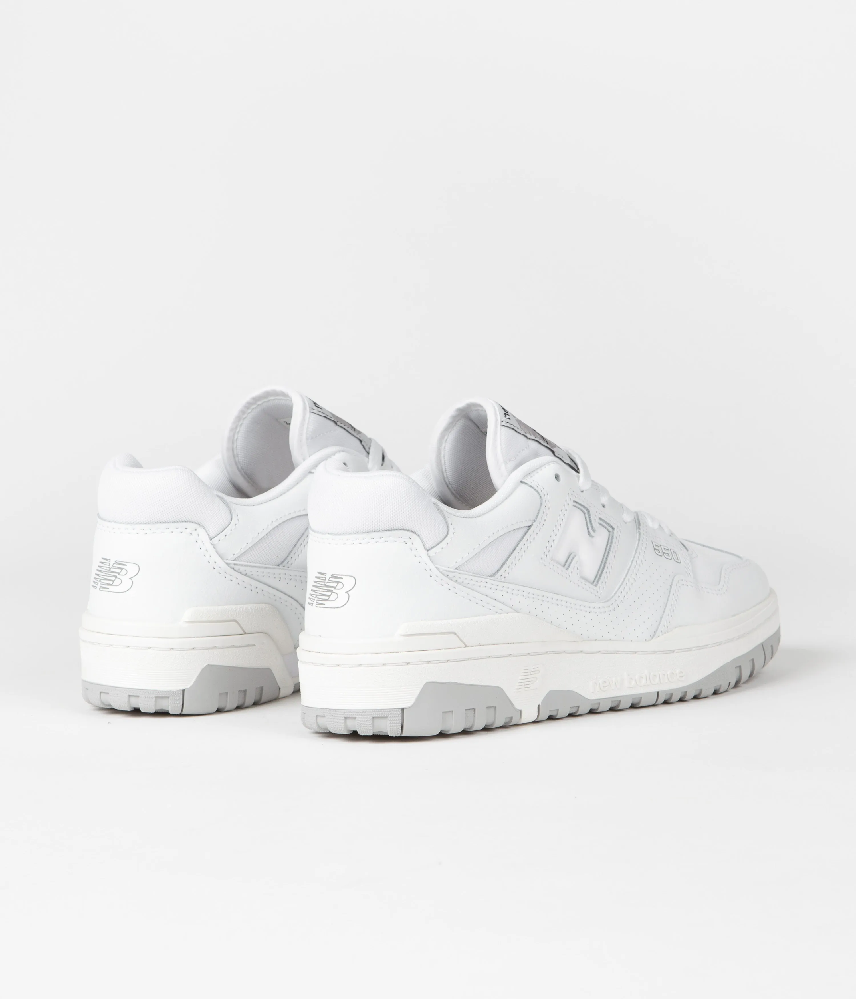 New Balance 550 Shoes - White / White