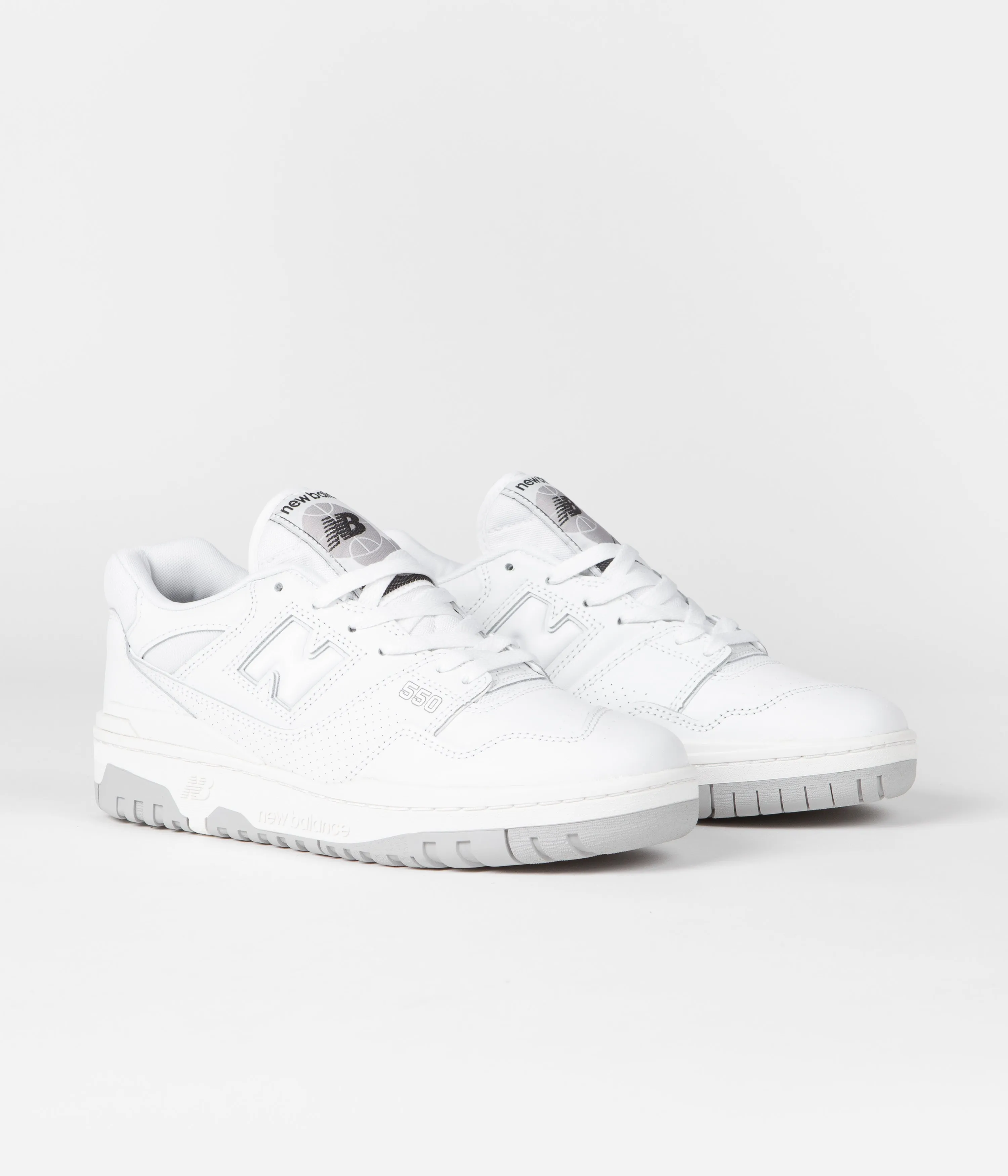 New Balance 550 Shoes - White / White