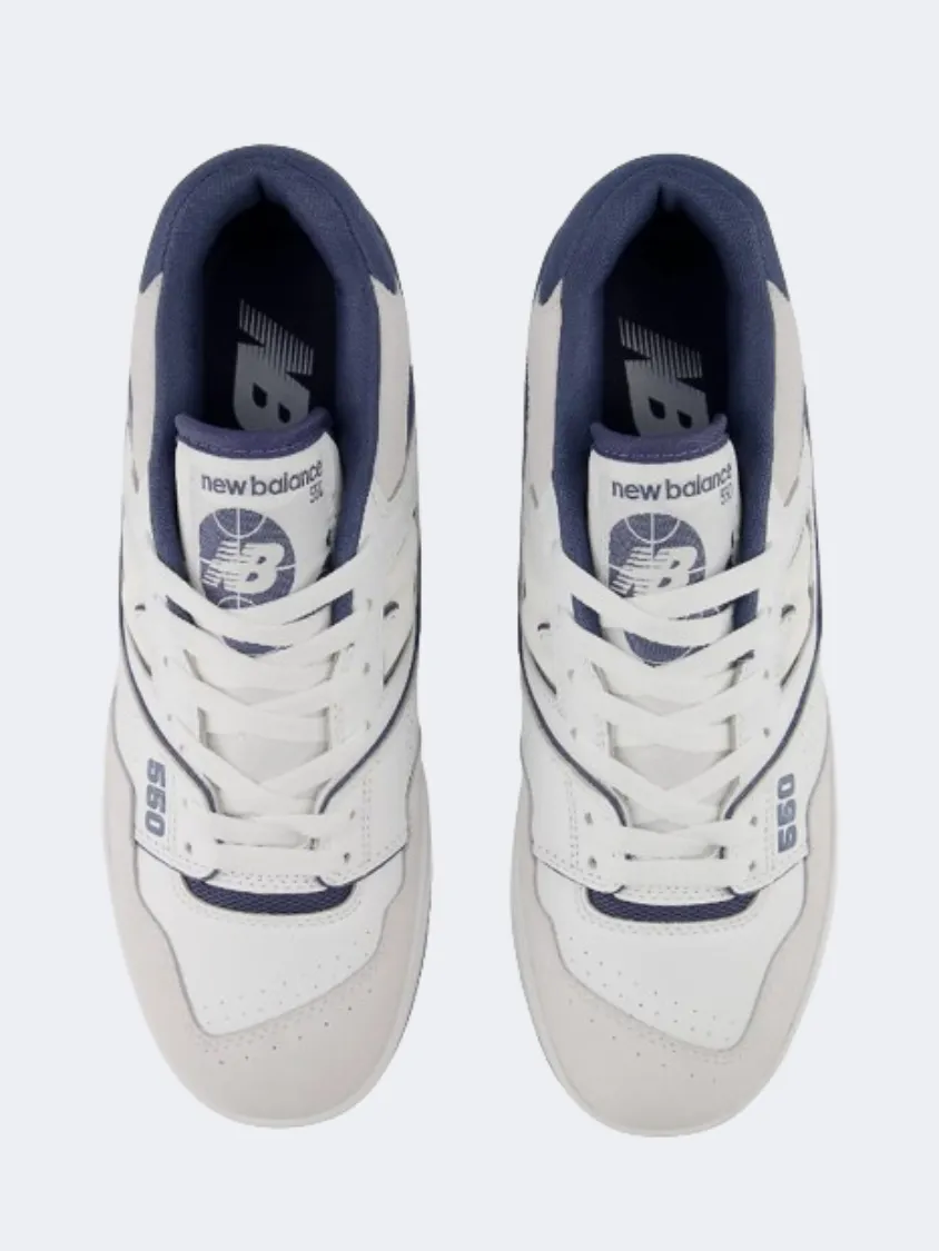 New Balance 550 Women Lifestyle Shoes White/Vintage Indigo