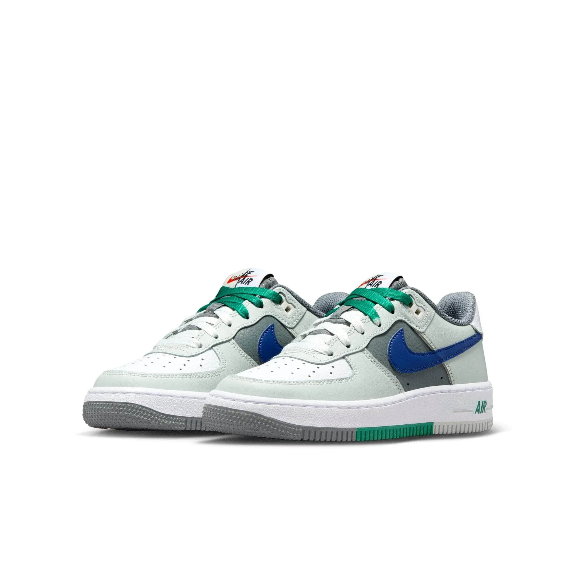 Nike Air Force 1 Low Remix "Light Green" - Boy's Grade School