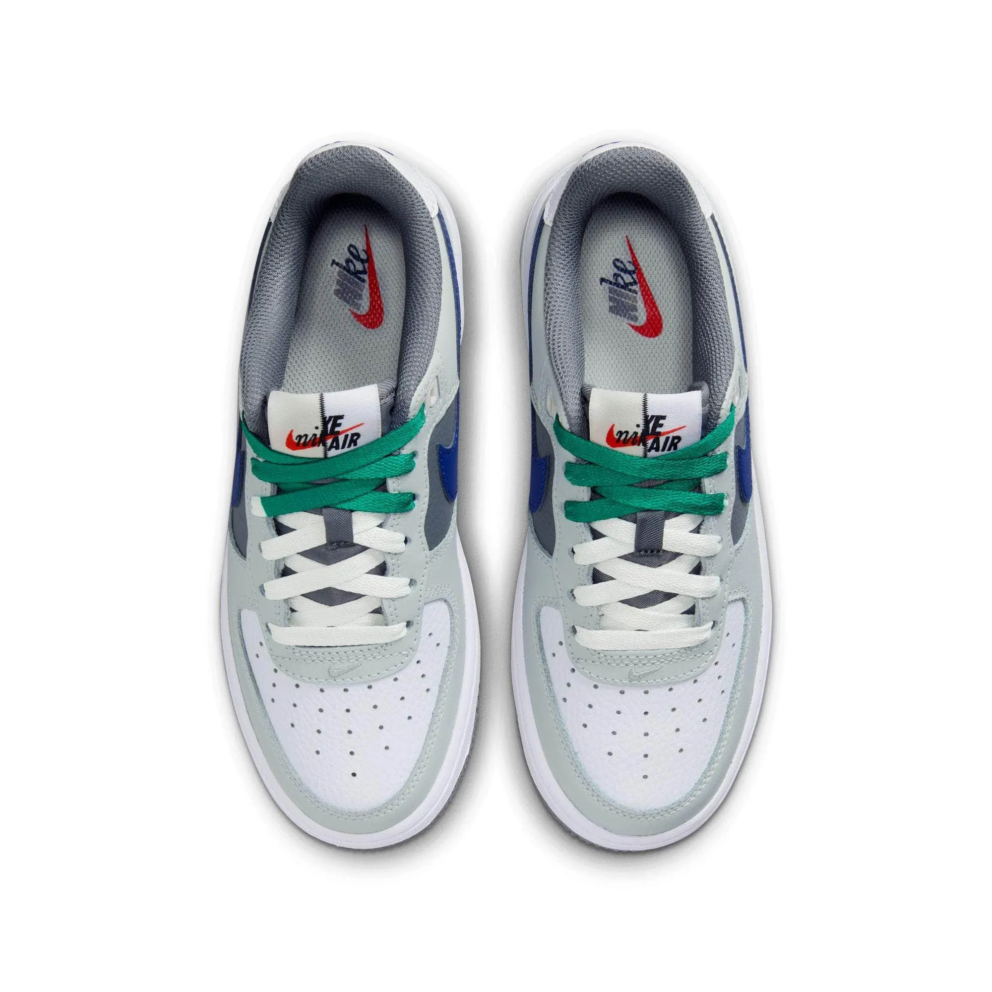 Nike Air Force 1 Low Remix "Light Green" - Boy's Grade School