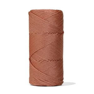 Outdoor 2 mm Macrame Braided Cord – Salmon Color