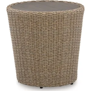 Outdoor Danson Round End Table