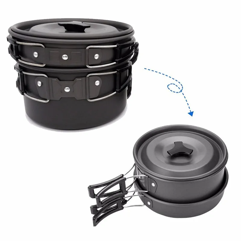 Outdoor Non-stick Camping Cookware Set