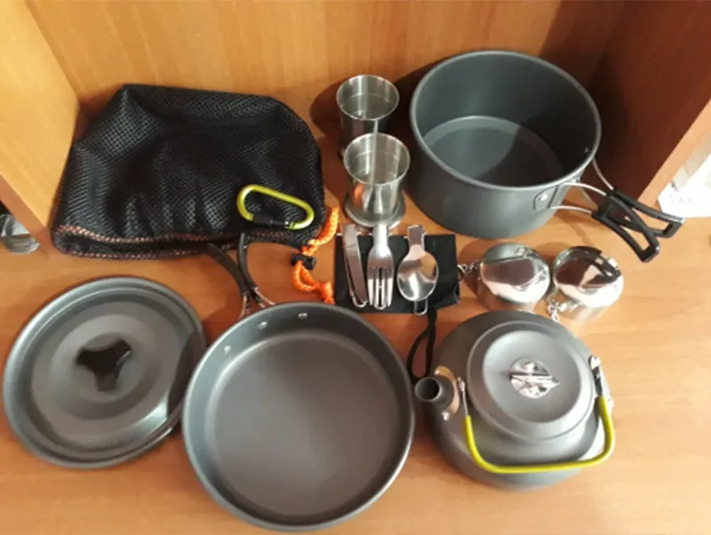 Outdoor Non-stick Camping Cookware Set