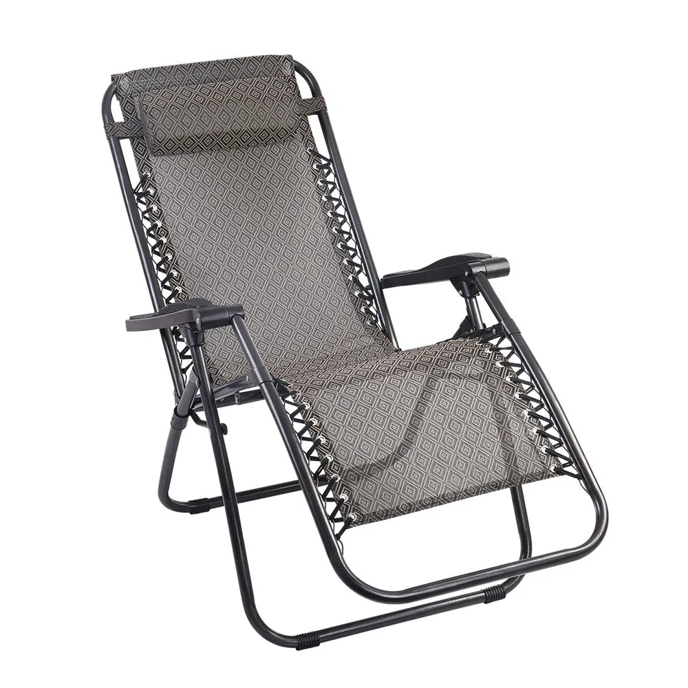 Outdoor Sun Lounge Beach Camping Chair