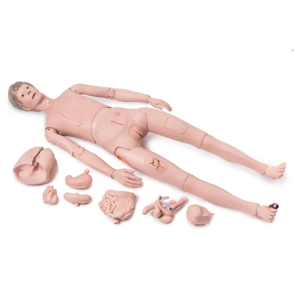 Patient Care Manikin Pro Version, Light Skin