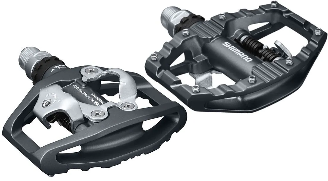 PD-EH500 SPD/Flat Multi-Purpose Pedals Black