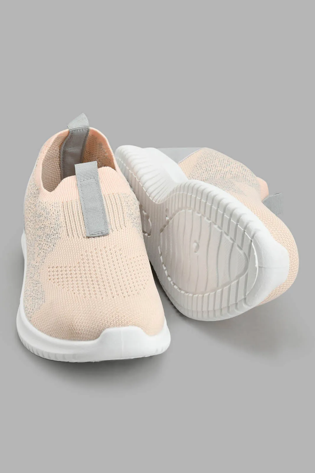 Pink Slip-On Sneaker