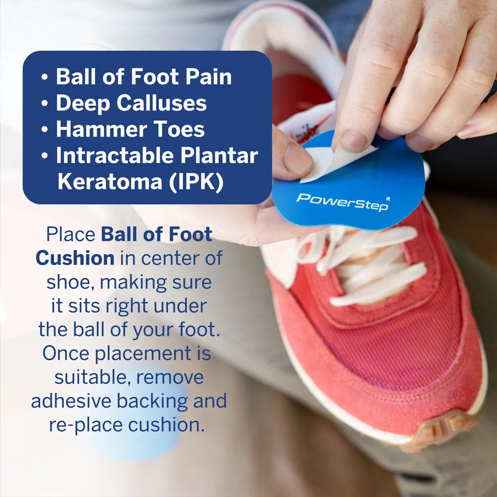 PowerStep IPK Ball of Foot Cushions | Relief from IPK Ball of Foot Pain