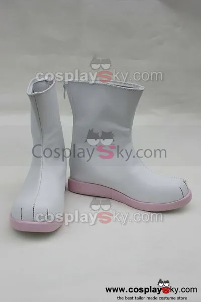 Puella Magi Madoka Magica Kyubey Incubator Cosplay Shoes Boots