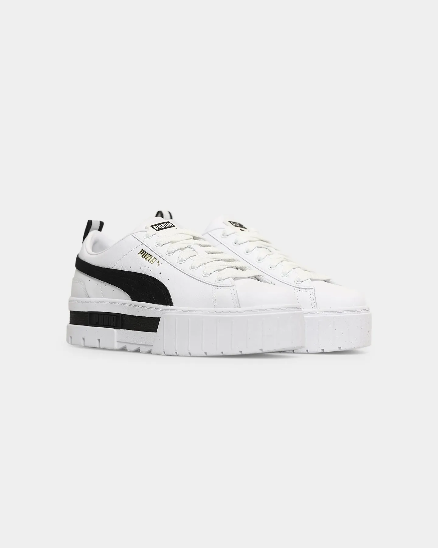 Puma Women's Mayze Leather White/Black