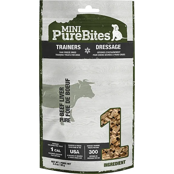 PureBites Mini Trainers Beef Liver Mini