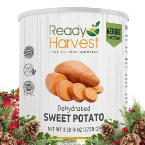 Ready Harvest Dehydrated Sweet Potatoes - 30 Year Shelf Life - #10 Can