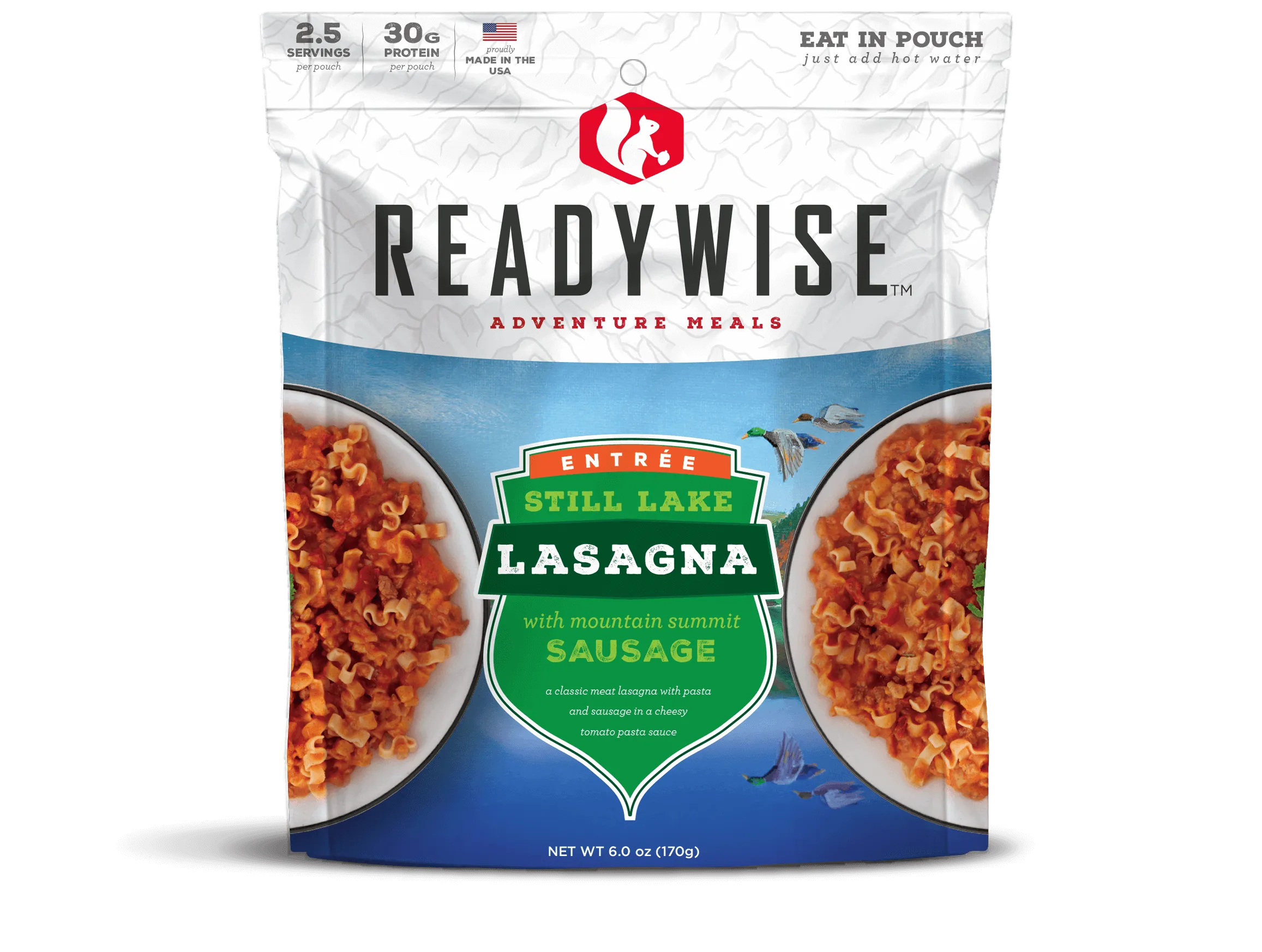 ReadyWise - Still Lake Lasagna with Sausage - 6 Pack