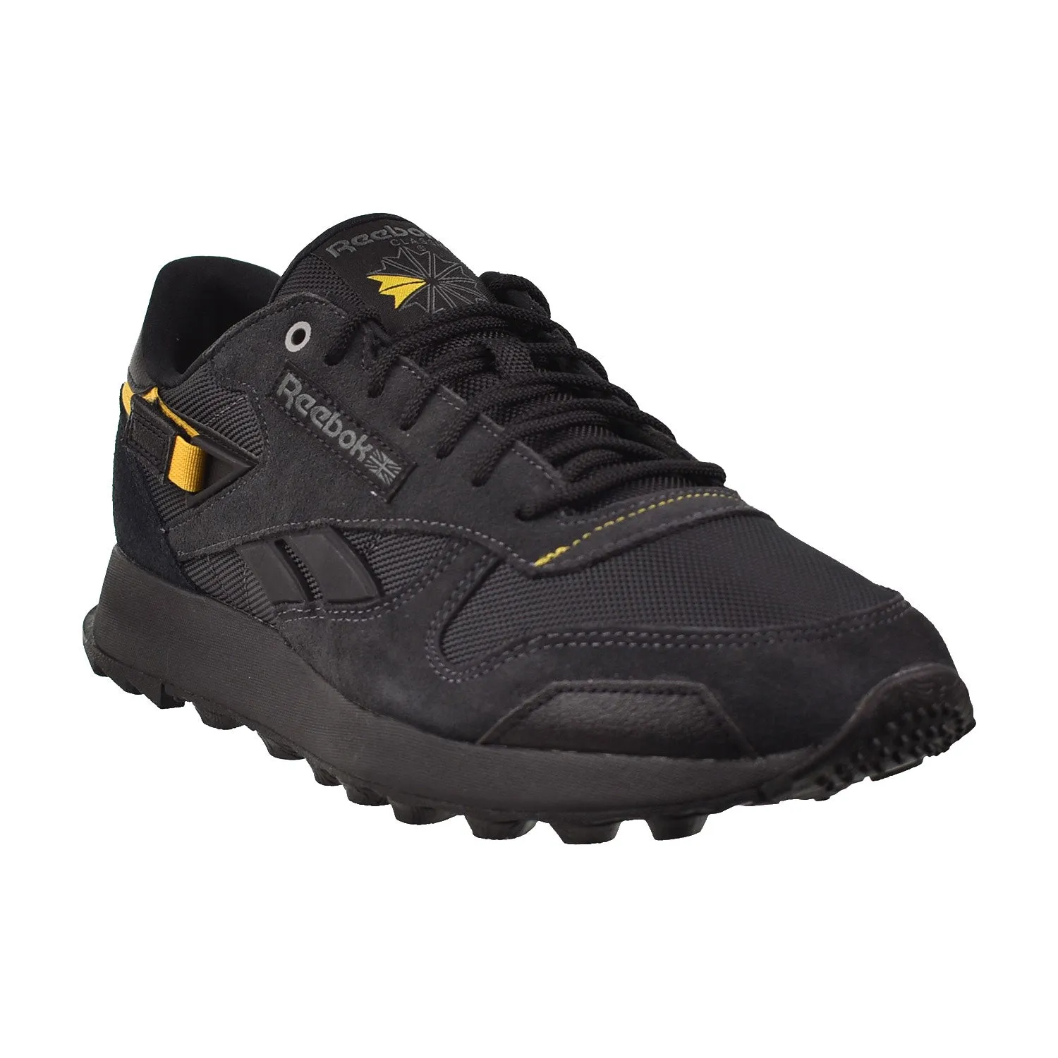 Reebok Classic Leather Men's Shoes Core Black-Pure Grey