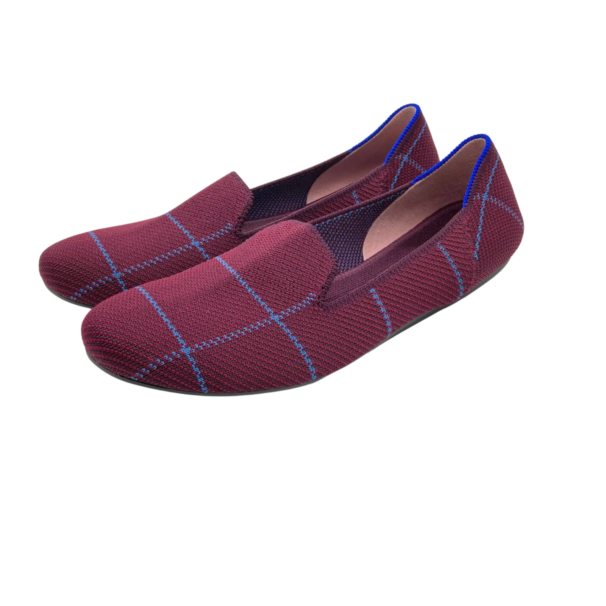 Rothy's Plaid Loafer Flats