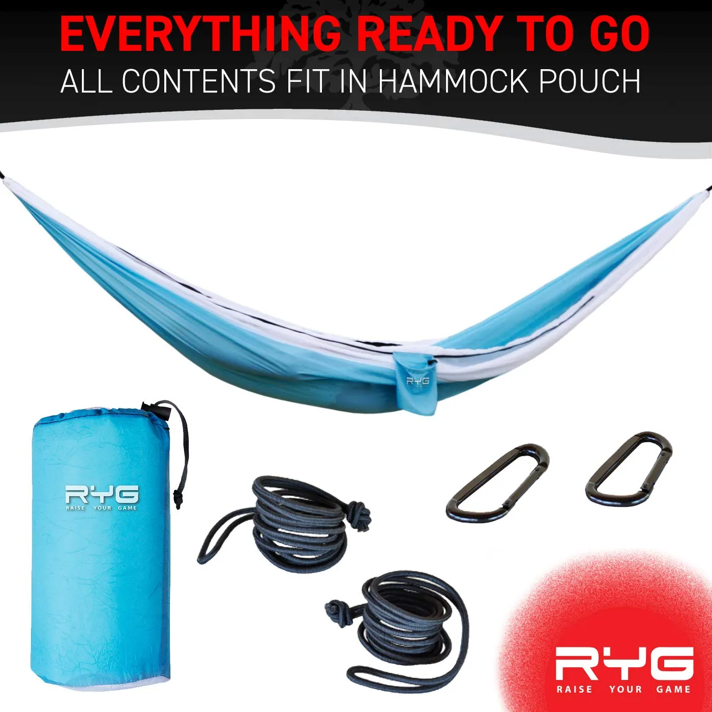 RYG Portable Hammock - Raise Your Game