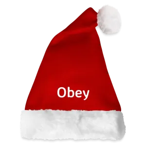 Santa Hat - "Obey"