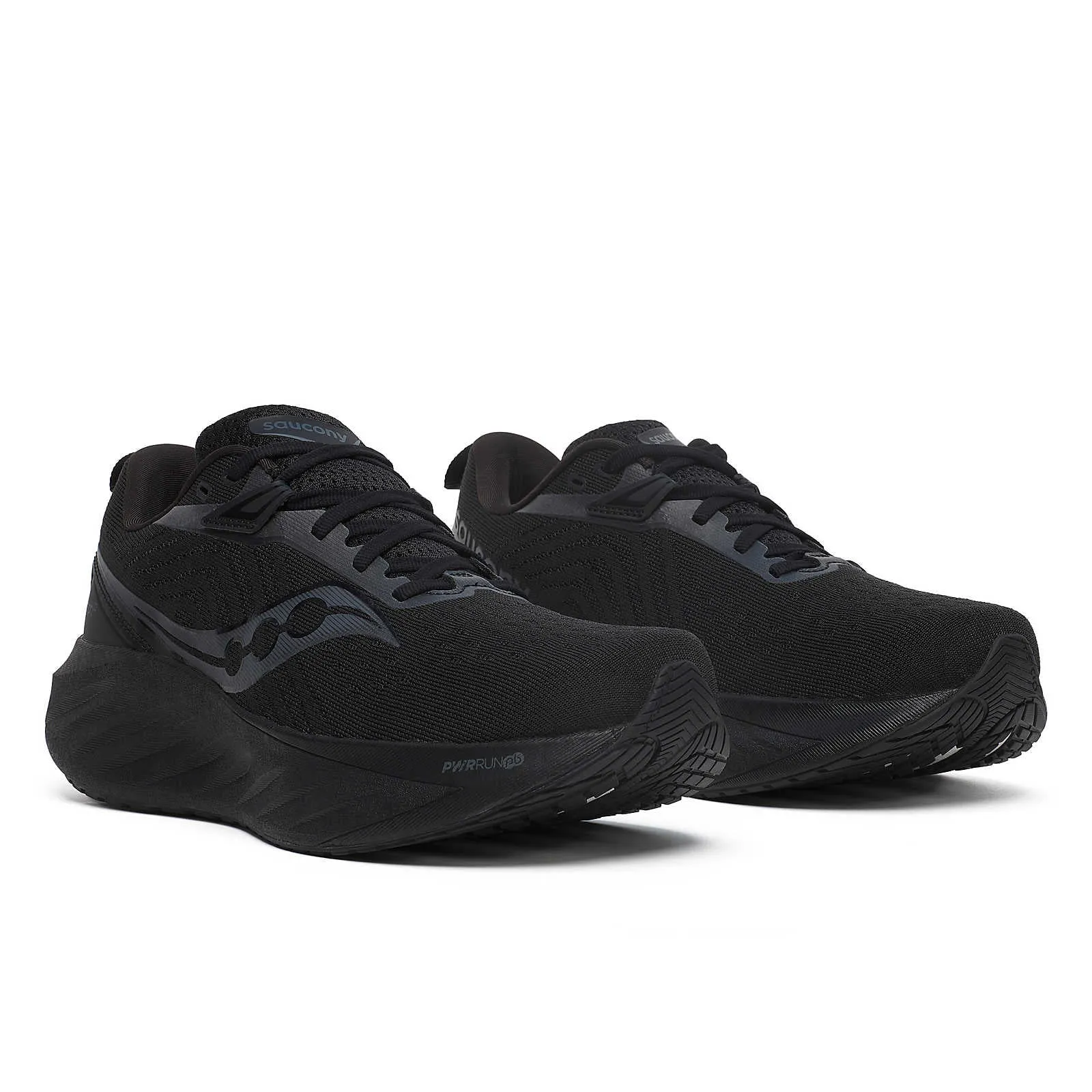 Saucony Women's Triumph 22 Running Shoes Triple Black