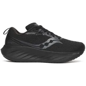 Saucony Women's Triumph 22 Running Shoes Triple Black