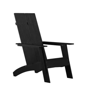 Sawyer Modern All-Weather Poly Resin Wood Adirondack Chair