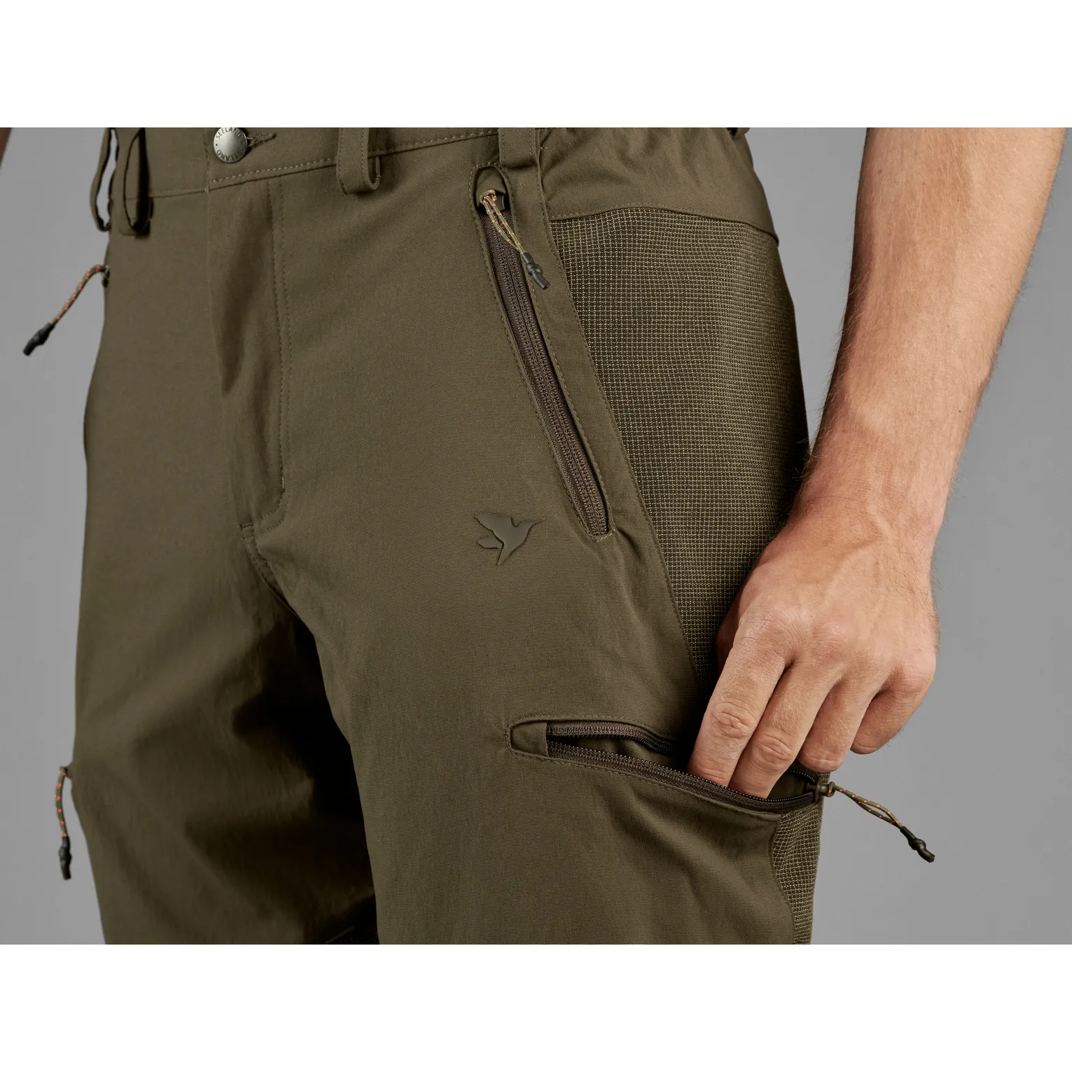 Seeland Men&#x27;s Outdoor Reinforced Trousers Pine Green | Buy Seeland Men&#x27;s Outdoor Reinforced Trousers Pine Green here | Outnorth