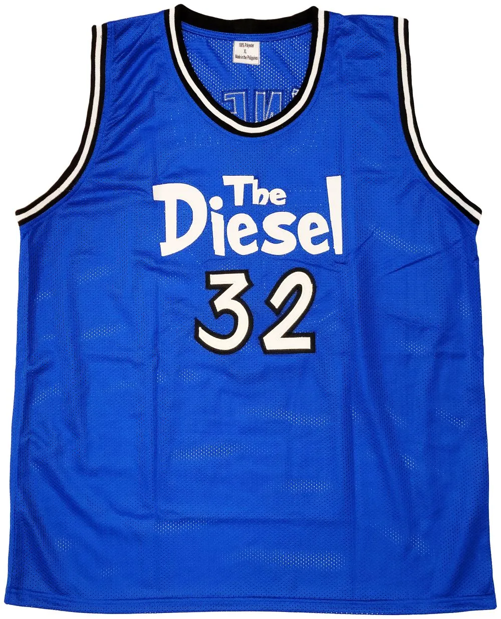 Shaquille O'Neal Orlando Signed Blue Basketball Jersey BAS