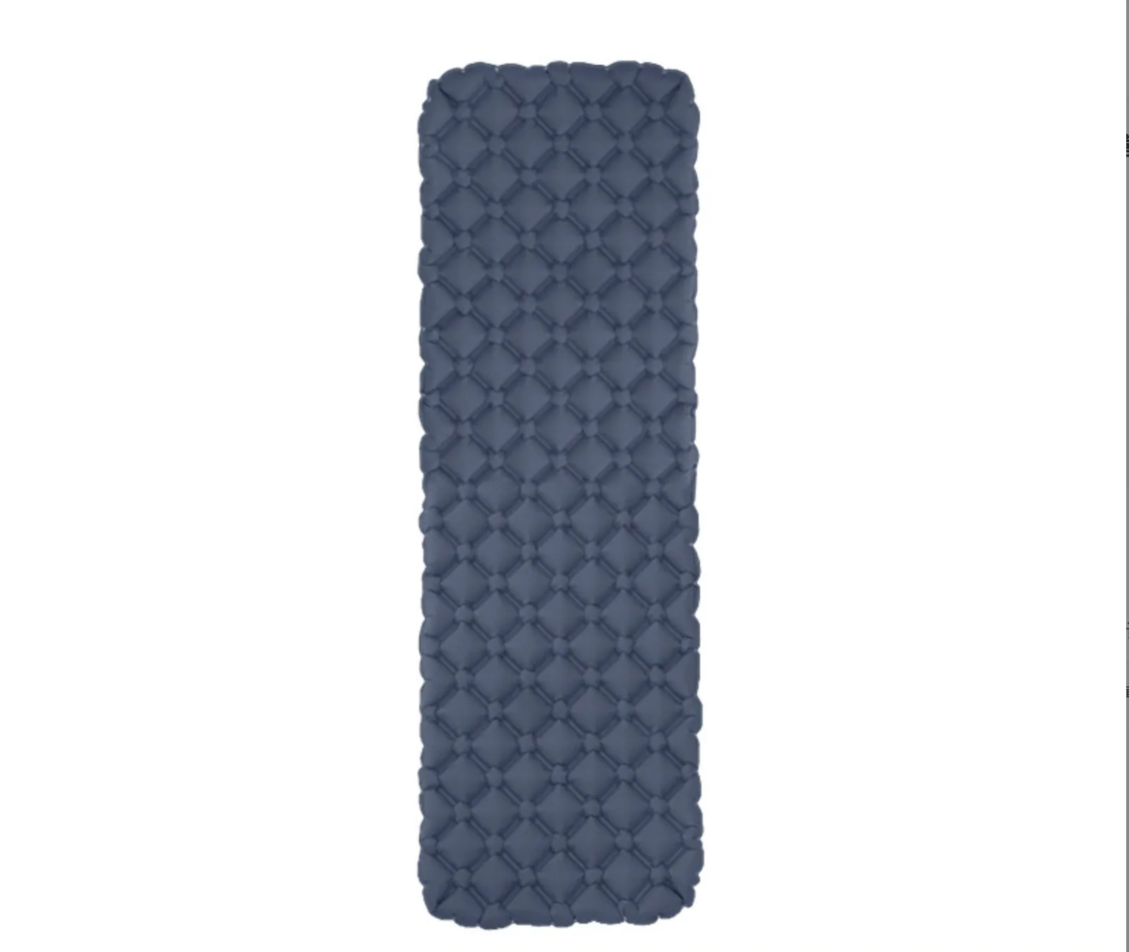 Single Inflatable Camping Mattress Sleeping pad - Blue