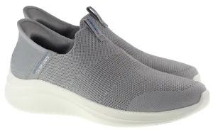 Skechers Trainers Mens Slip-ins Ultra Flex 3.0 Grey