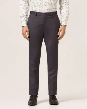 Slim Fit B-91 Formal Wine Textured Trouser - Bandit